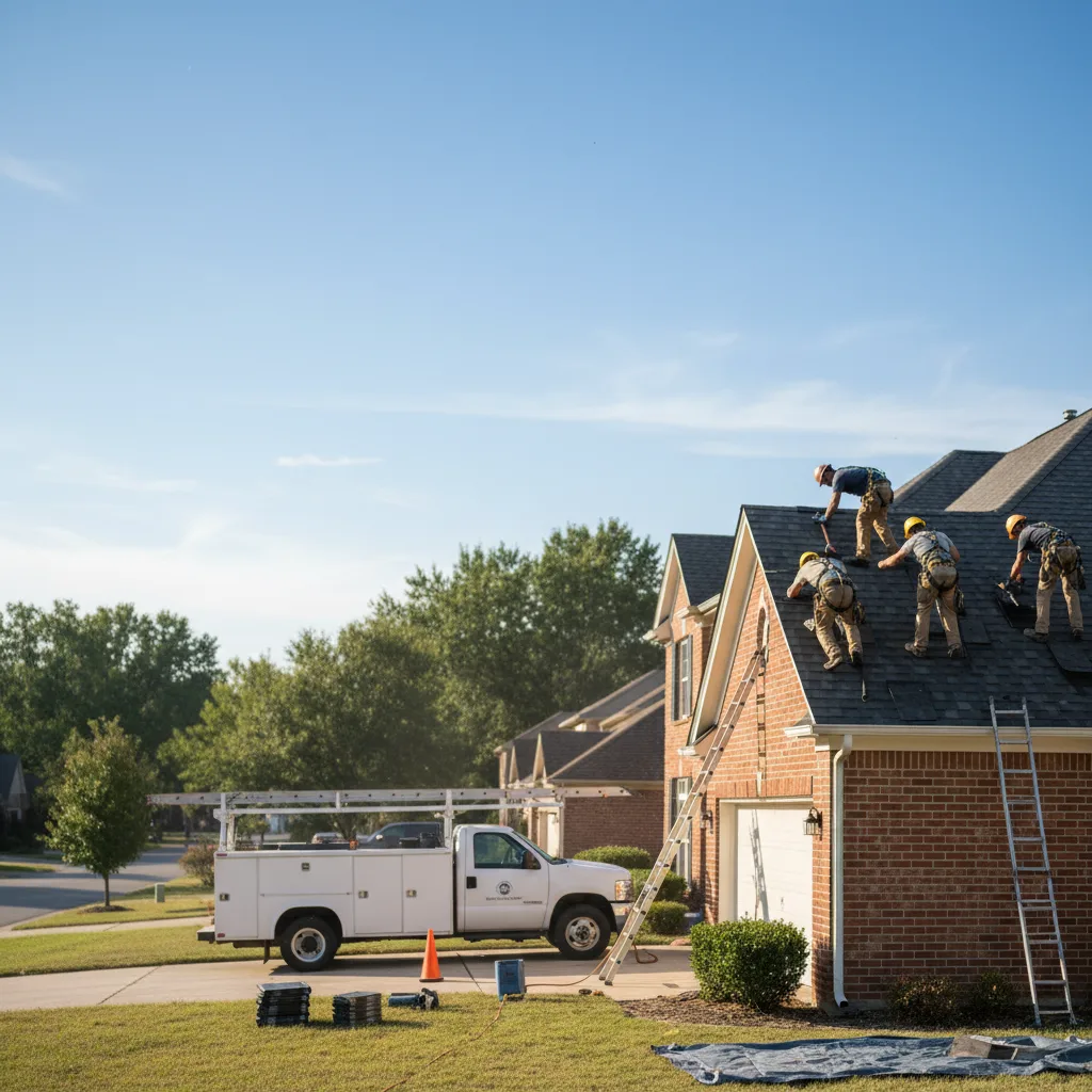 Roof Repair in Holmen